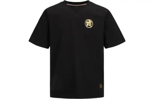 EVISU T Shirts Men's Crew Neck Moderate Straight Fit