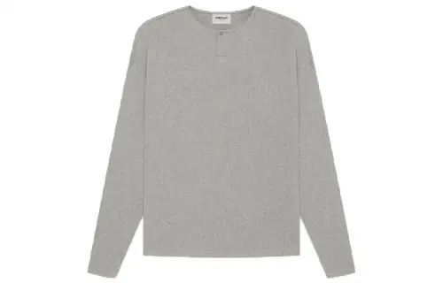 Fear Of God Essentials Thermal Henley Long Sleeve