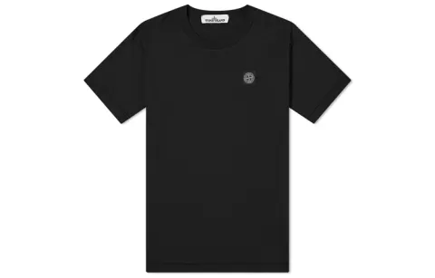 STONE ISLAND T Shirt Unisex Black