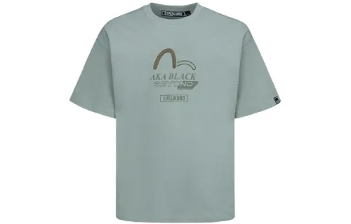 EVISU T Shirts Men's Crew Neck Moderate Straight Fit