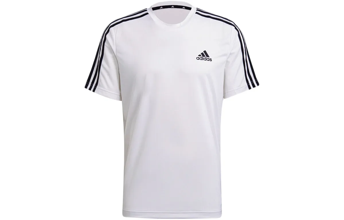 Adidas Set in Sleeve T Shirt Men's White