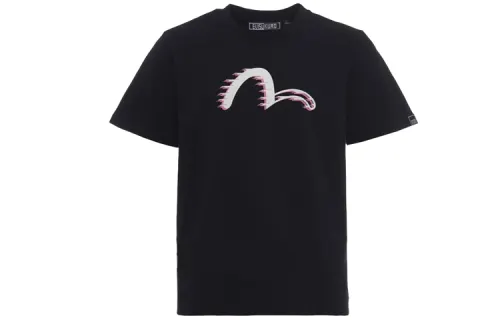 EVISU T Shirts Unisex Crew Neck Moderate Straight Fit
