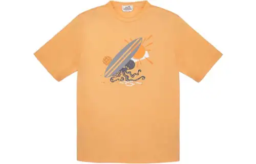 HERMES T Shirt Men's Sweet Melon