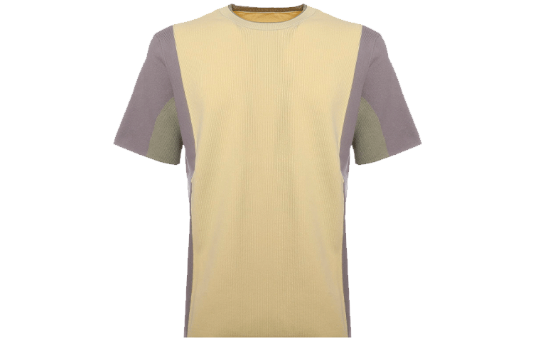 Jacquemus T Shirts Men's Yellow Crew Neck Moderate Straight Fit
