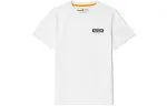 Timberland T Shirts Unisex White Crew Neck Moderate Straight Fit