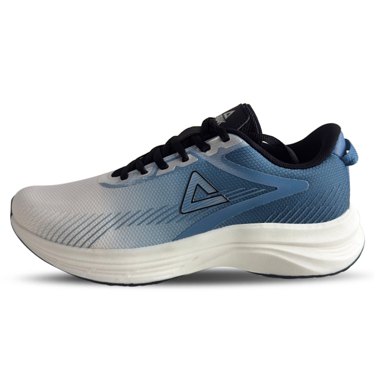 PEAK Running Collection Abrasion Resistant Breathable Low top Taichi Running Shoes Men’s Black White