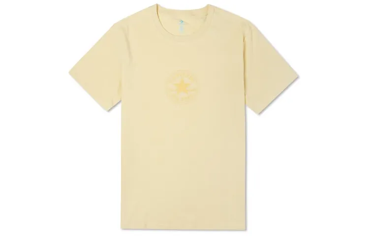 Converse T Shirt Men's Beige Yellow
