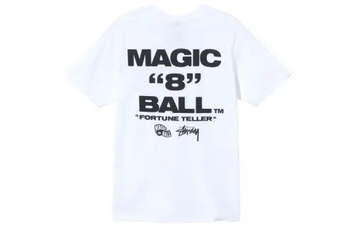 Stussy X Mattel Magic 8 Ball T shirt