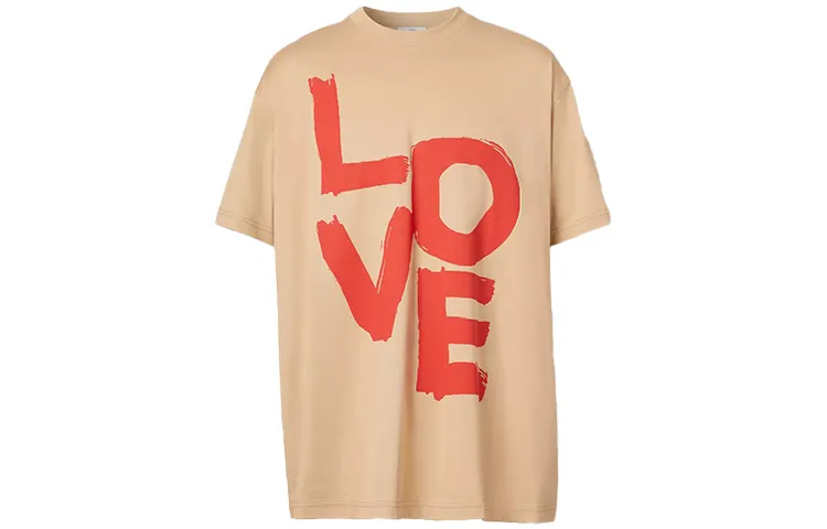 Burberry T Shirt Men's Soft Tawny