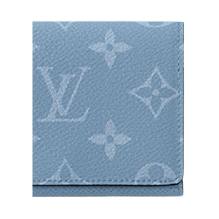Мужской картхолдер Louis Vuitton (синий) — фото 5