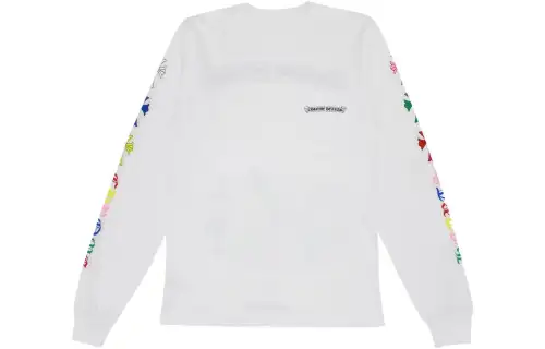 Chrome Hearts Multi Color Cross L/S T shirt