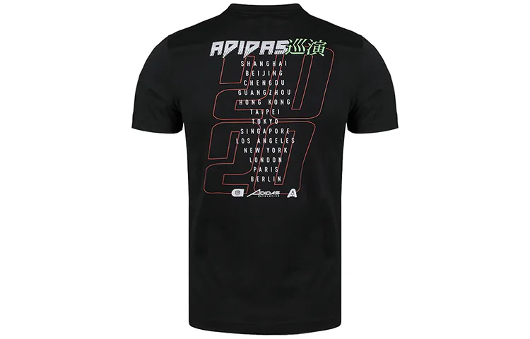 Adidas Set-in Sleeve T-Shirt Men's Black