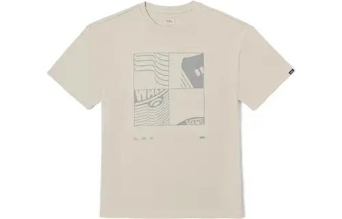 Vans T Shirts Unisex Oat Crew Neck Moderate Straight Fit