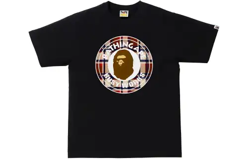 Bape Check Busy Works Tee