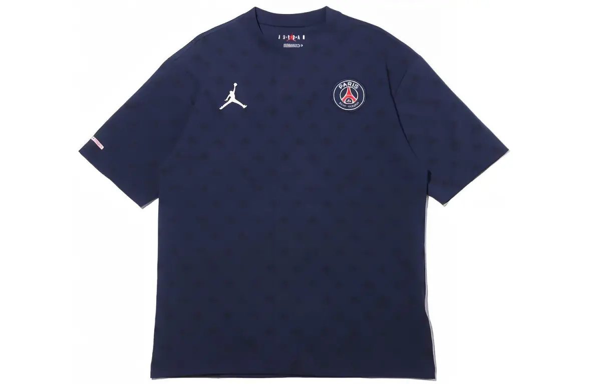 Jordan T Shirt Paris Saint Germain Men's Navy Blue