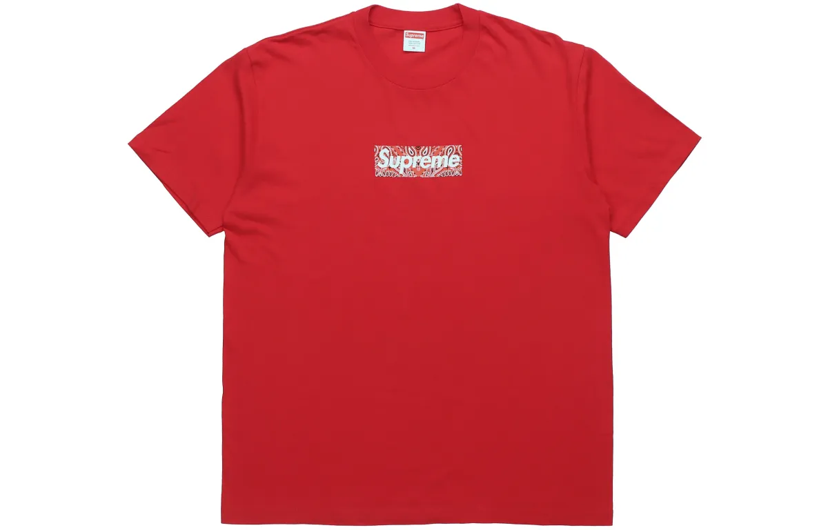 Supreme FW19 Logo T Shirt Unisex Red