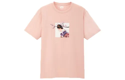 UNIQLO x Nanzuka Neo miyage T Shirt Unisex Pink