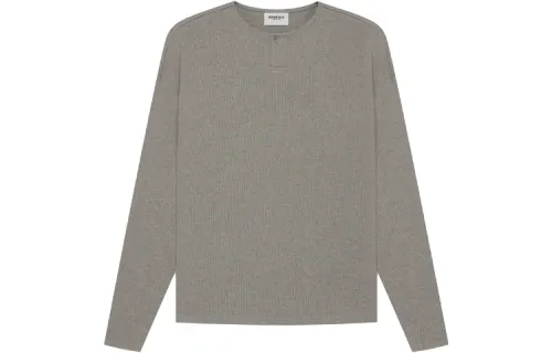 Fear Of God Essentials Thermal Henley Long Sleeve
