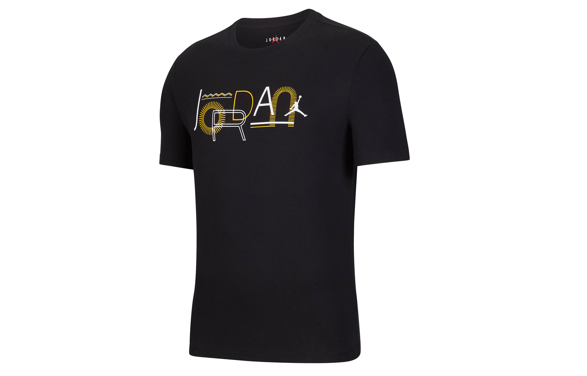 Jordan Air Jordan Legacy T Shirts Men's Black Crew Neck Moderate Straight Fit