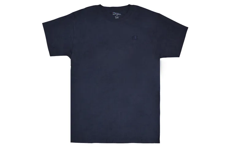 Champion T Shirt US Version Unisex Navy Blue