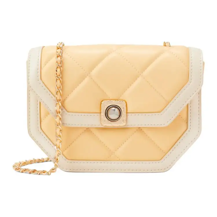 CHARLES&KEITH Pu Shoulder Bag Small Women's Black/Chocolate/Mint Green/Violet/Yellow