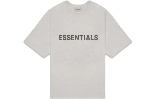 Fear Of God Essentials 3D Silicon Applique Boxy T Shirt