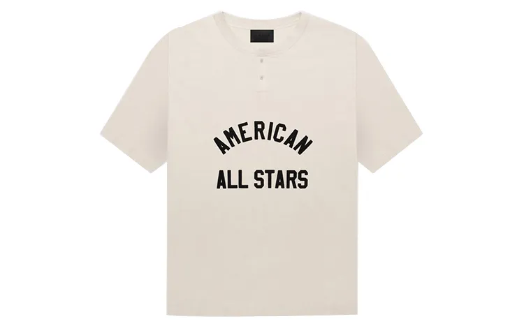 Fear Of God Seventh Collection All Star Henley Tee