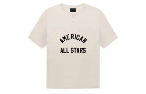 Fear Of God Seventh Collection All Star Henley Tee