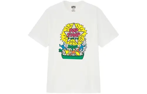 UNIQLO x Keith Haring X Tokyo T Shirt Unisex White