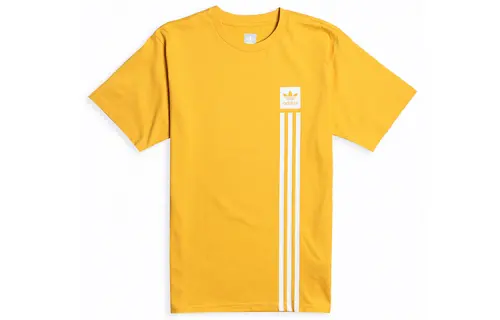 Adidas Originals Amarela T Shirts Men's Crew Neck Moderate Straight Fit