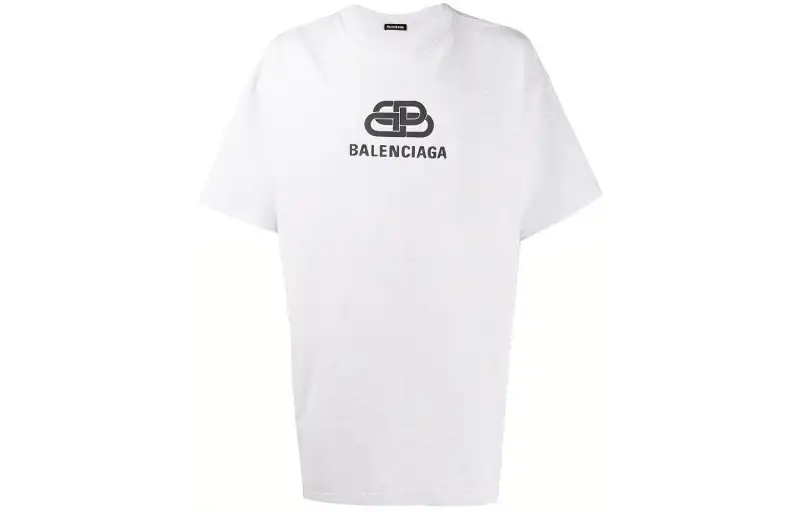 Balenciaga T Shirt, Loose Fit Men's White