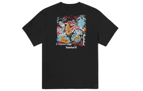 Timberland Set in Sleeve T Shirt Unisex Black