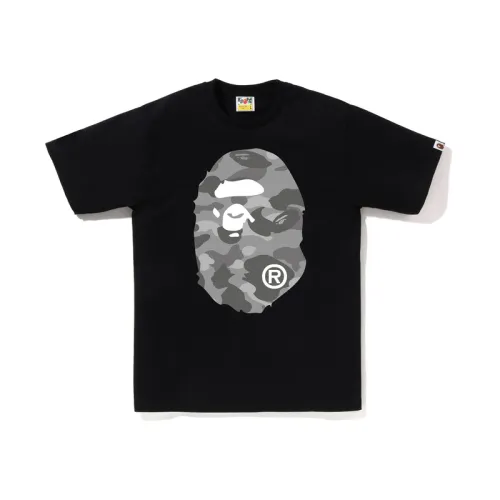 Bape Honeycomb Camo Big Ape Head Tee