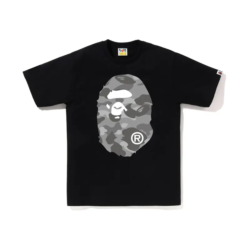 Bape Honeycomb Camo Big Ape Head Tee