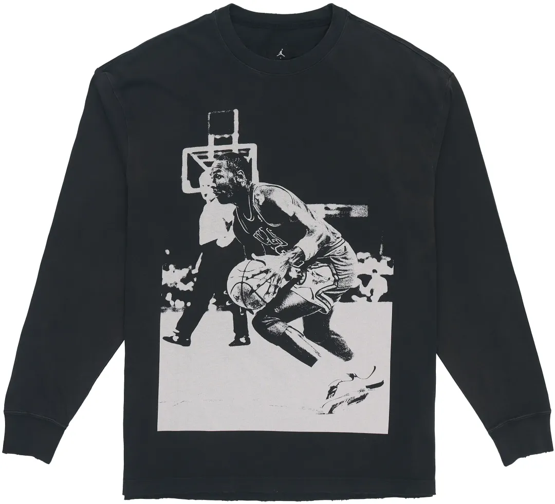 Jordan X Union M J L/S T Shirt Asia Sizing