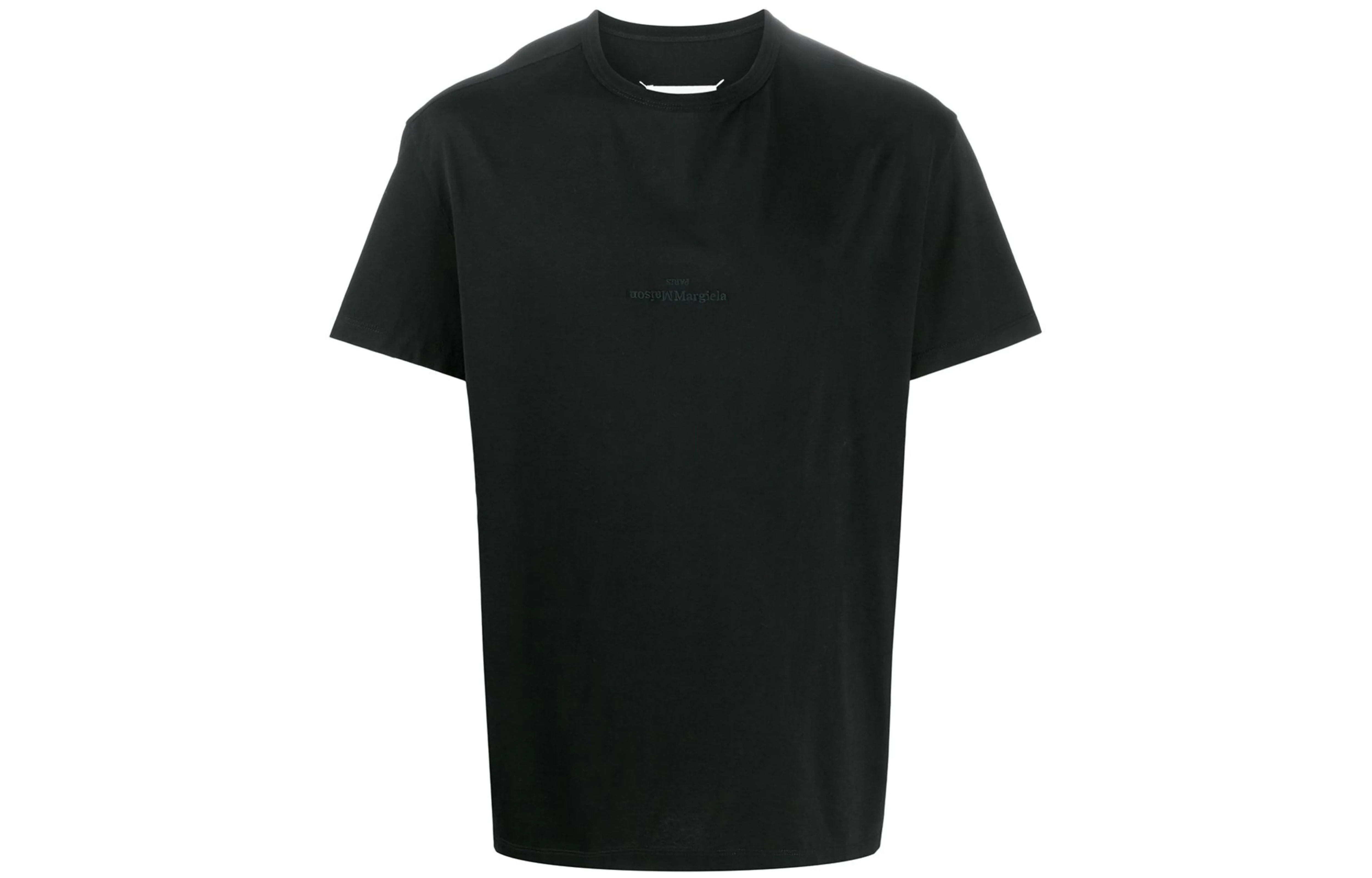 Maison Margiela Embroidery T Shirt Men's Black