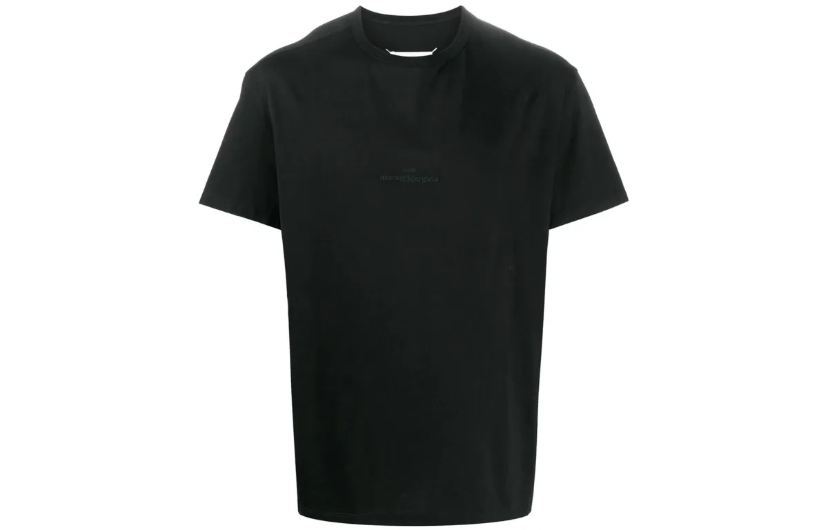 Maison Margiela Embroidery T Shirt Men's Black