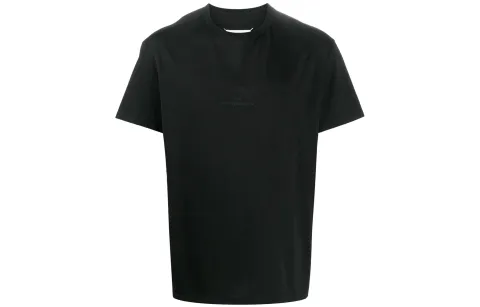 Maison Margiela Embroidery T Shirt Men's Black