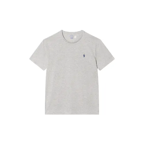 Polo Ralph Lauren Logo Embroidered Crewneck T Shirt