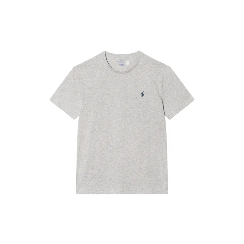 Polo Ralph Lauren Logo Embroidered Crewneck T Shirt