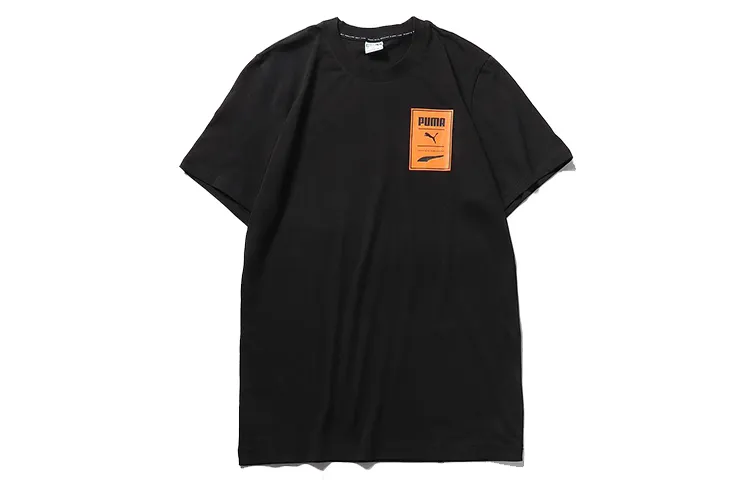 PUMA T-Shirts Men's Crew Neck Moderate Straight Fit