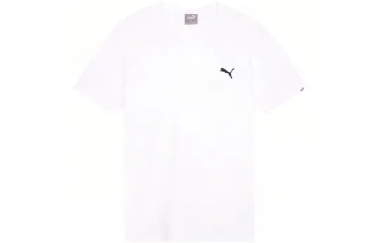 PUMA T Shirts Men's Crew Neck Moderate Straight Fit