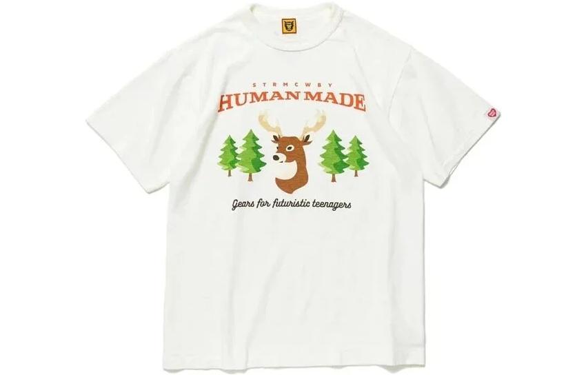 Мужская футболка Human Made HUMAN MADE T (белая) — фото 3