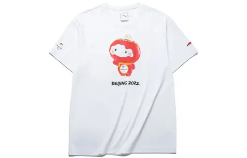 ANTA T Shirts Unisex White Crew Neck Moderate