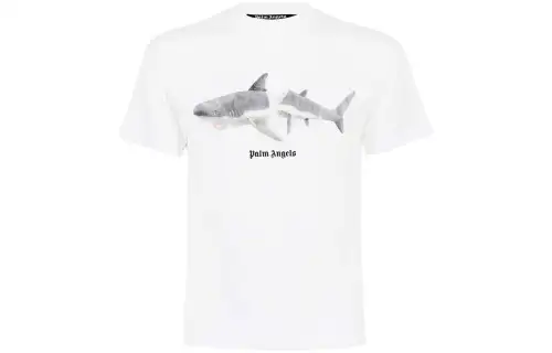 PALM ANGELS Shark T Shirt
