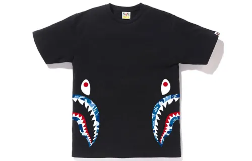 Bape Flame Side Shark Tee