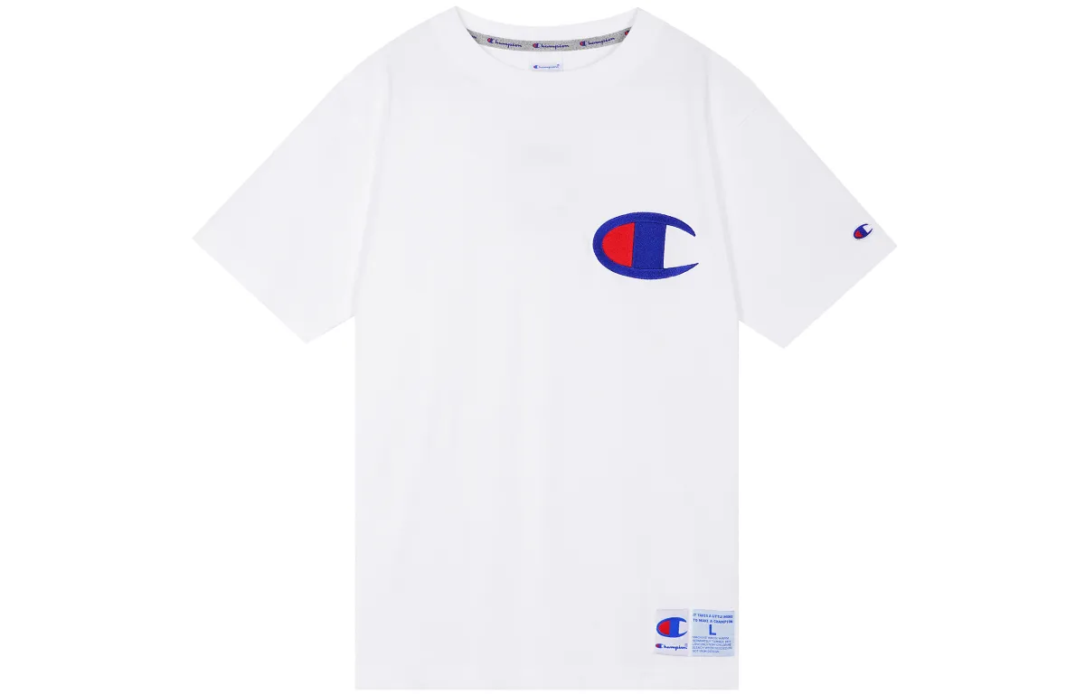 Champion T Shirt Japan Version Unisex White