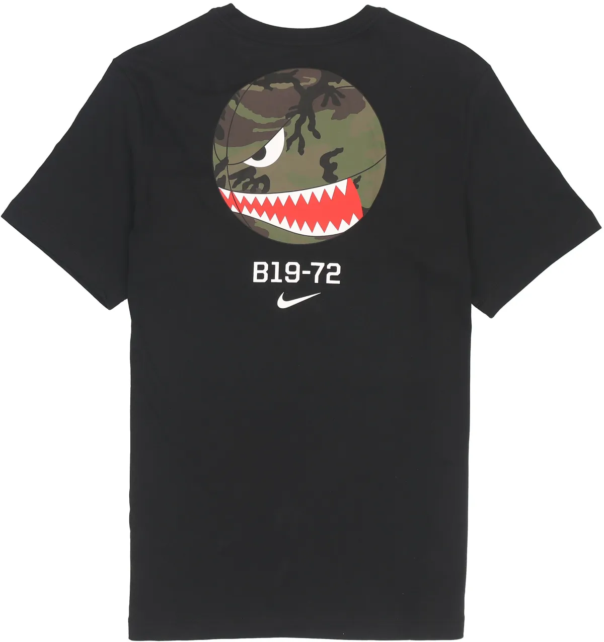 Nike T-Shirts Men's Black Crew Neck Moderate