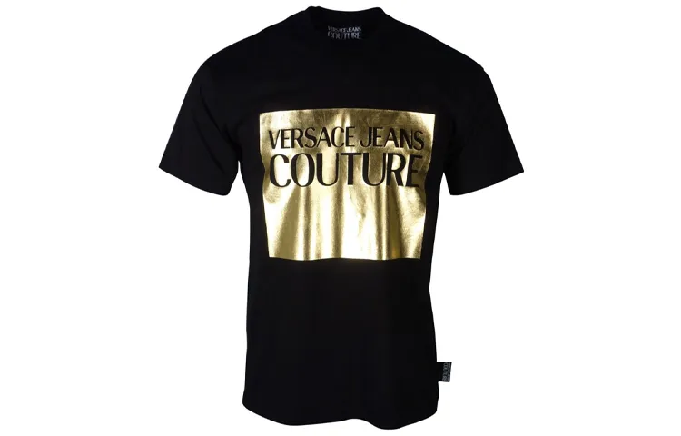 VERSACE JEANS COUTURE T Shirt Men's Black