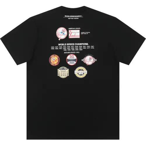 New Era T Shirt Couple, Trendy And Versatile Unisex Black